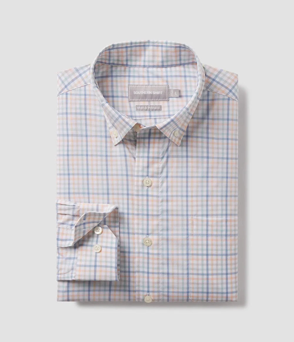 SSCO Youth Boys Samford Check LS Button Up