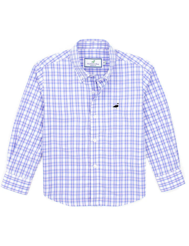 Properly Tied Boys Seasonal Sportshirt Northport