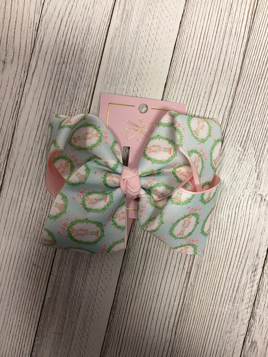 Pastel Nutcracker Double Layer Hairbow