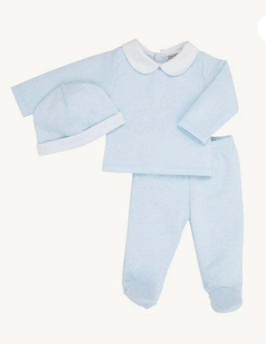 Beaufort Bonnet Blue Harts Hold Me Set Pima