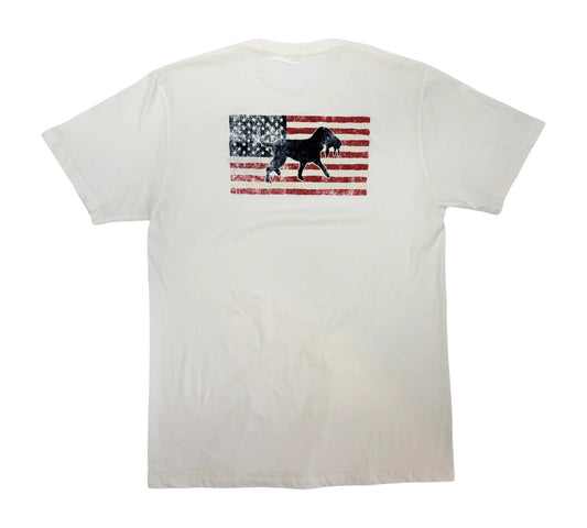 Back Down South Vintage Flag- Ivory SS