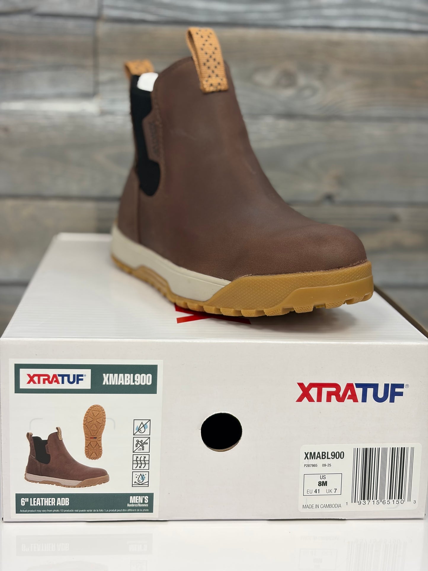 Xtratuf Men's Brown Letaher ADB Waterproof Boots
