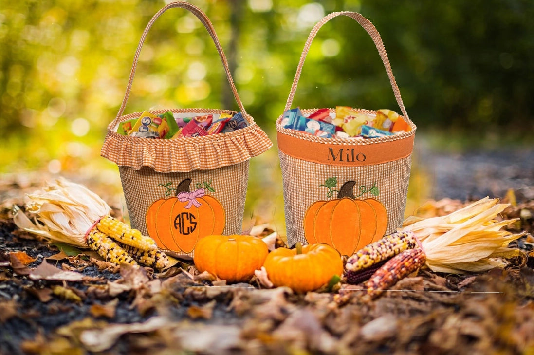 Pumpkin Tote for Boys