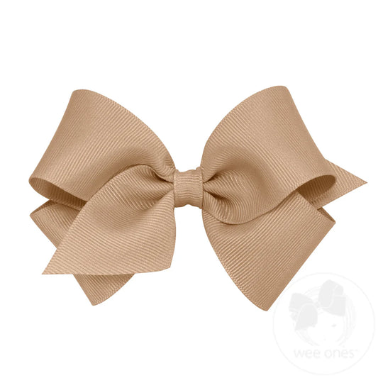 Wee Ones Color Oatmeal Bow Size Small