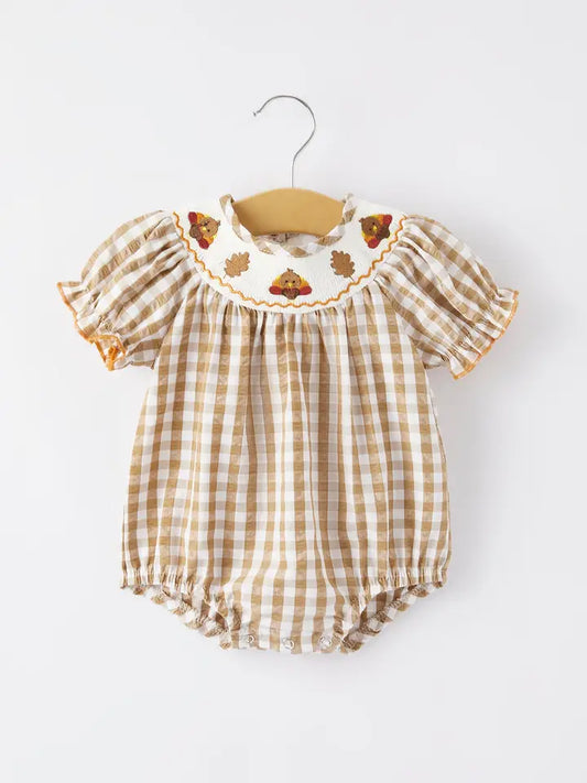 Baby Thanksgiving Smocking Bubble