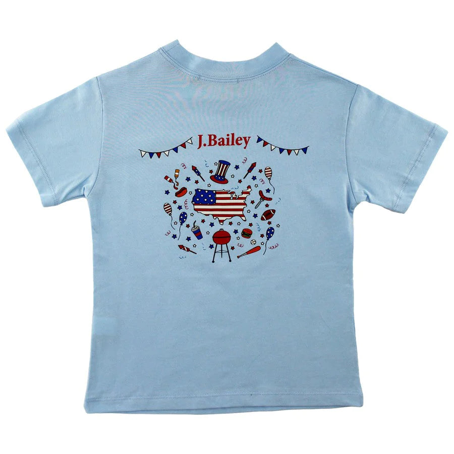 Bailey Boys Fourth Fun On Bayberry Tee