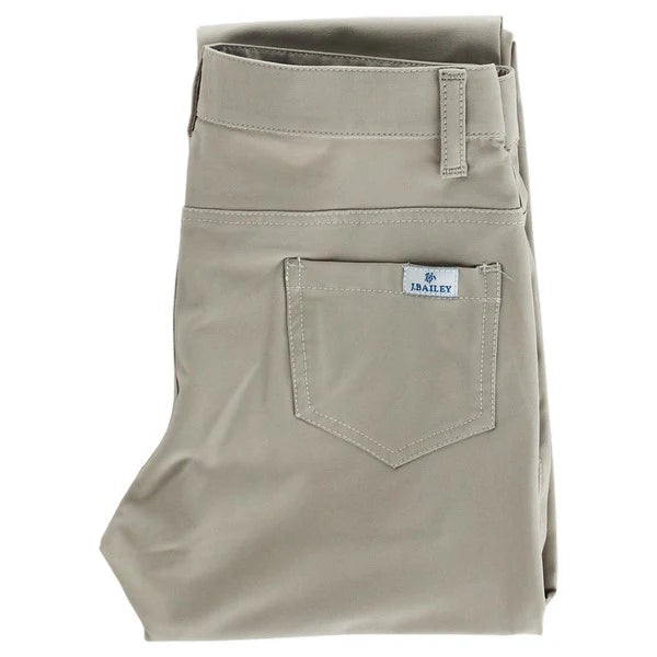 J Bailey Khaki Performance Pants