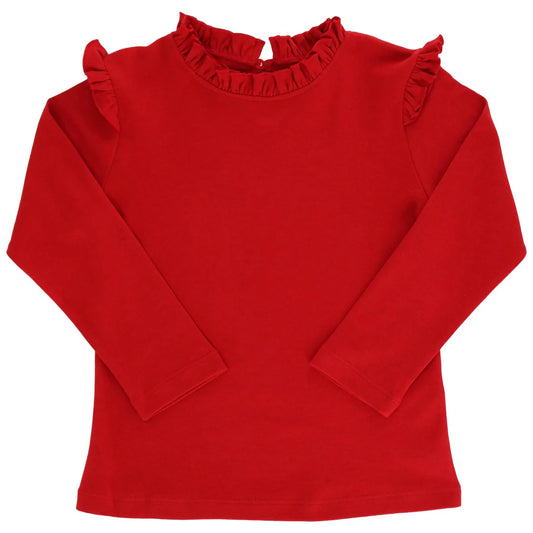 J. Bailey Girls Long Sleeve Tee - Red