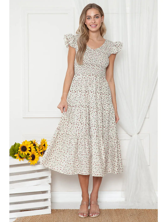 Mini Floral Abbie Dress