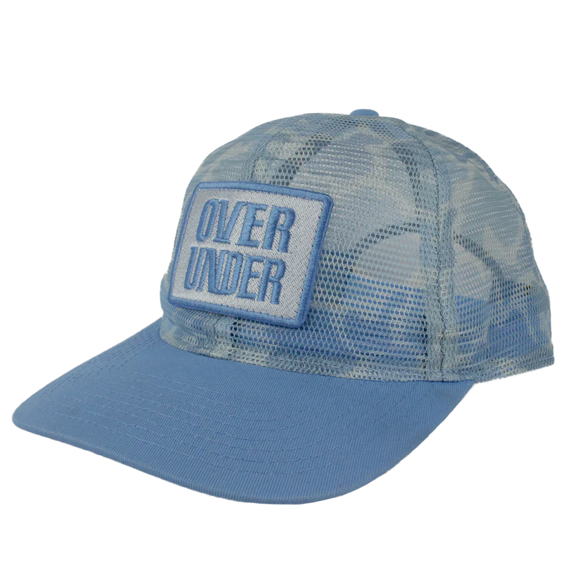 OverUnder Estuary Mesh Hat Blue Water Camo