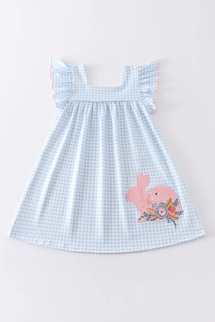 Easter Bunny applique dress