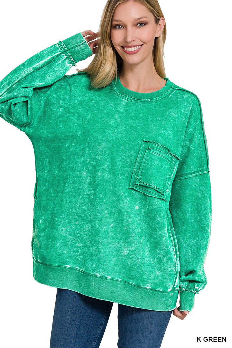 Kelly Green French Terry Sweatshirt