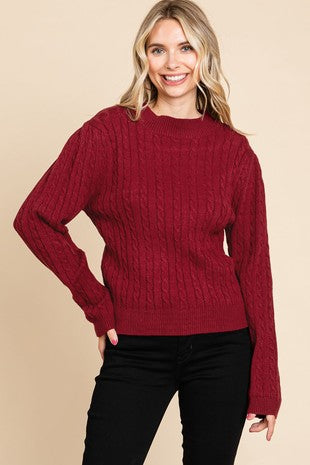 Jodifl Cable Knit Sweater