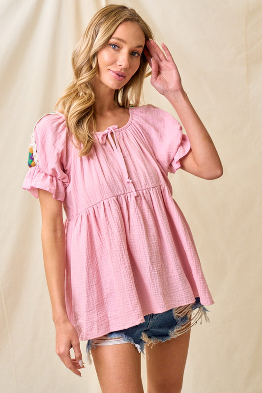 Rominas Pink Top