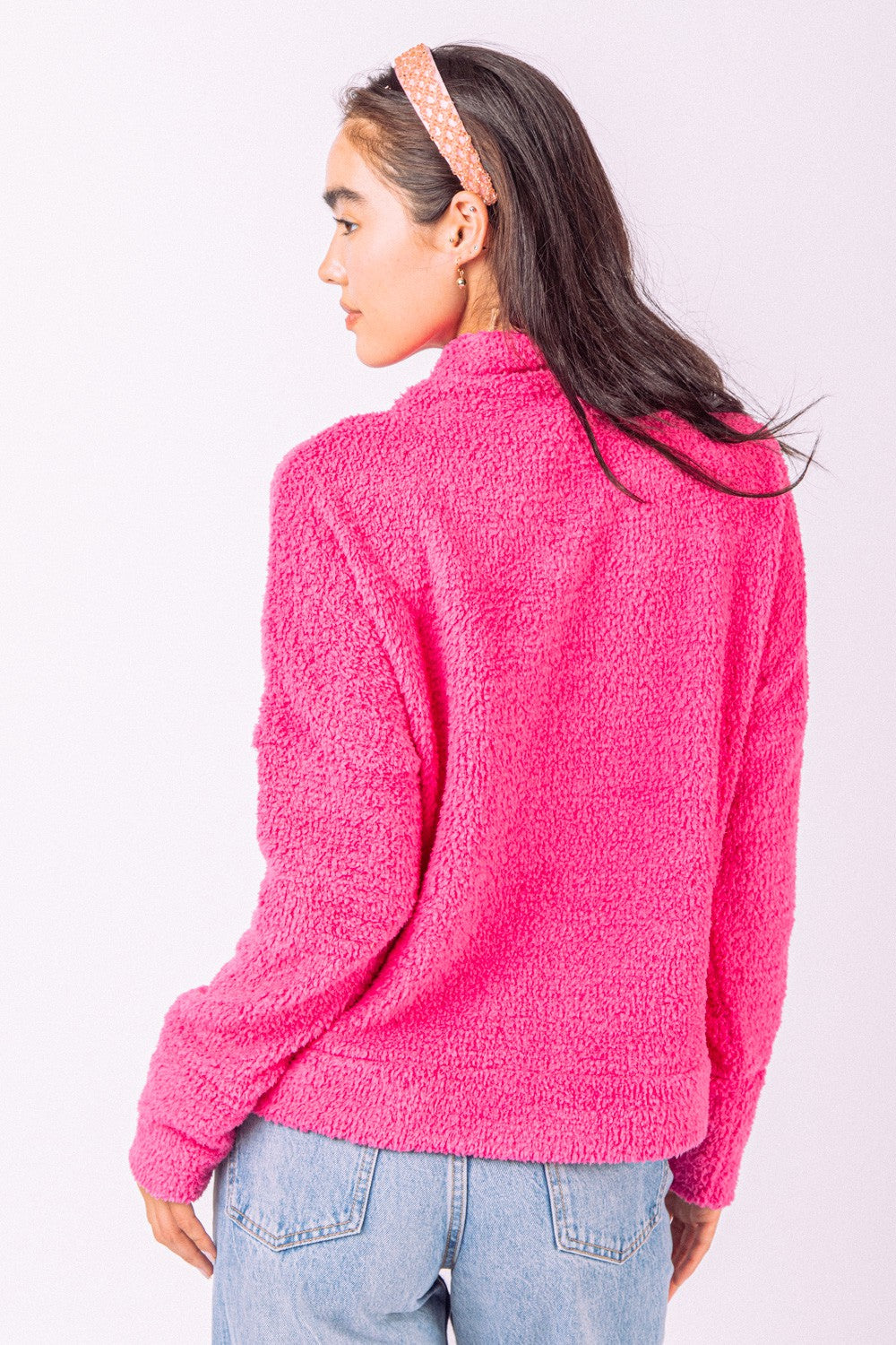 The Cozy Pink Sweater