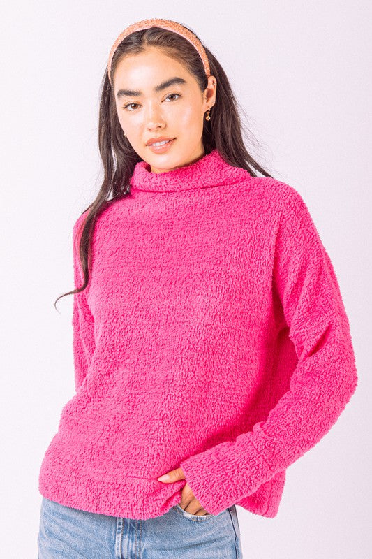 The Cozy Pink Sweater