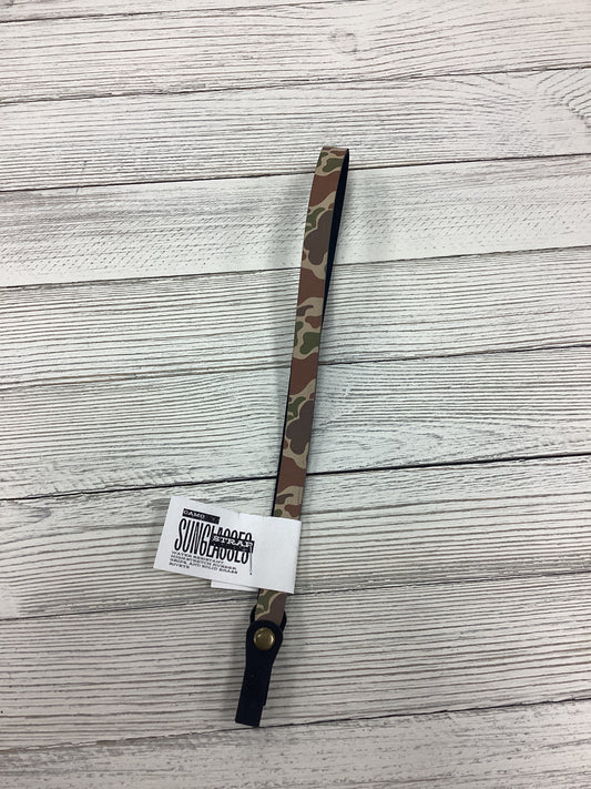 Fowl Play Camo Leather Sunglasses Strap