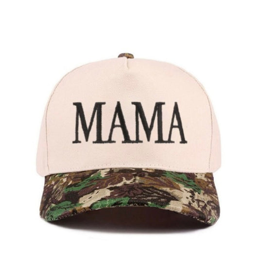 Camo Mama Two Tone Canvas Hat