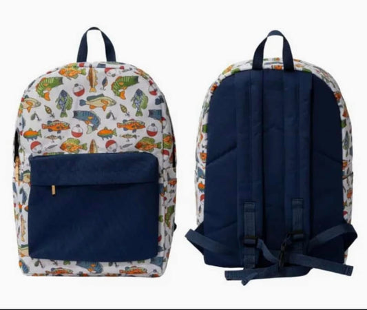Boys Fish Backpack