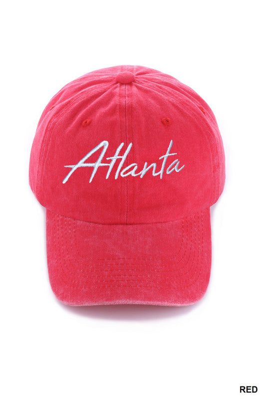 Atlanta Red Wahed Hat