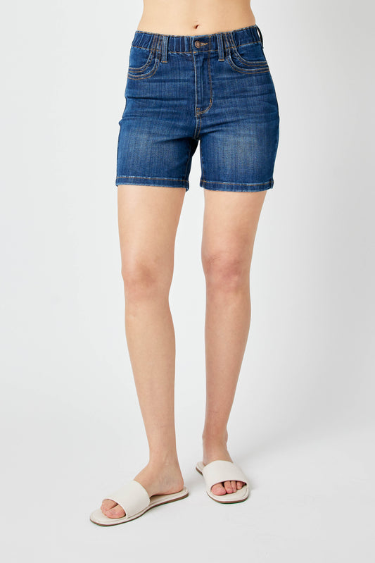 Judy Blue Mid Length Shorts Plus