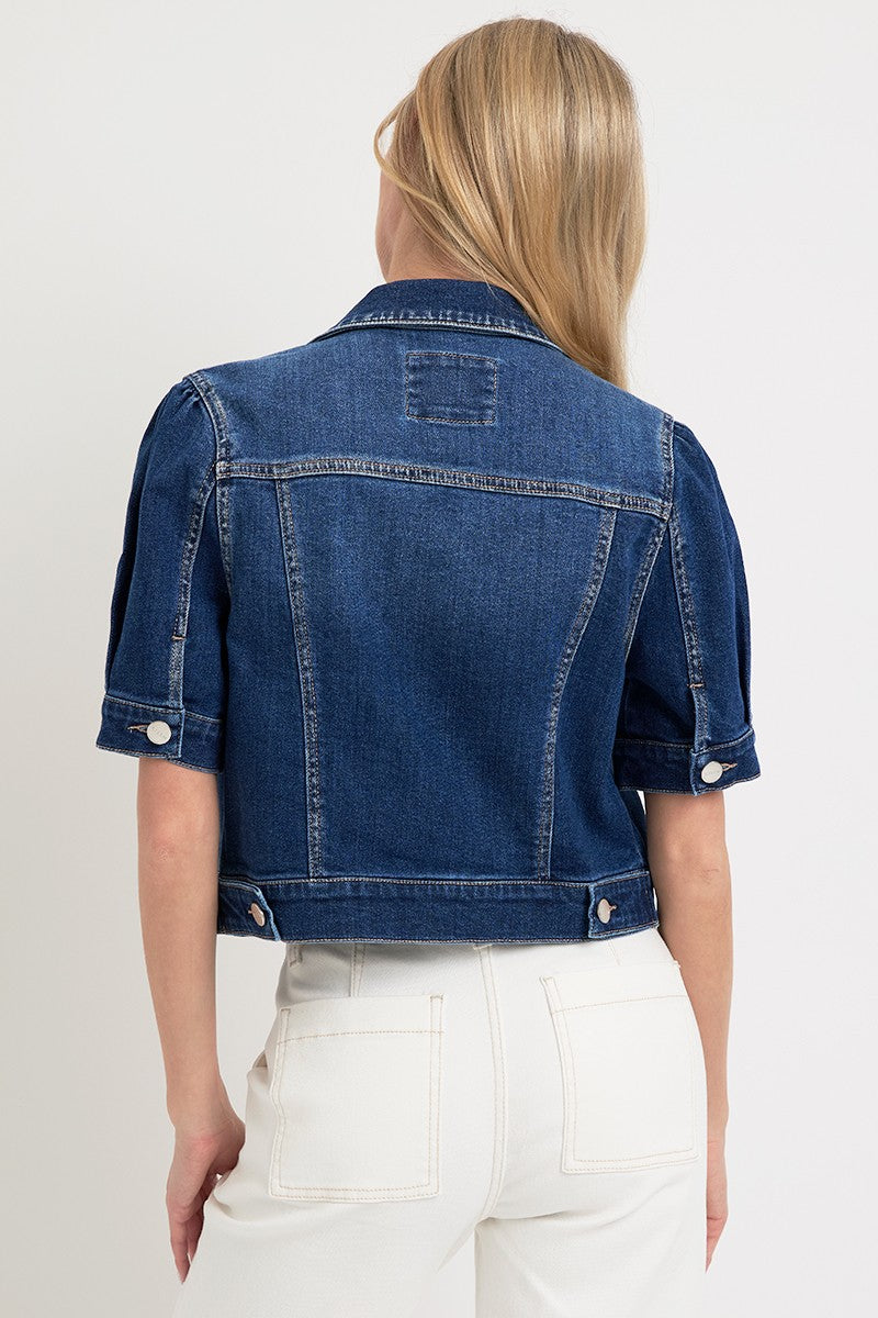 Crop Jean Jacket by Risen