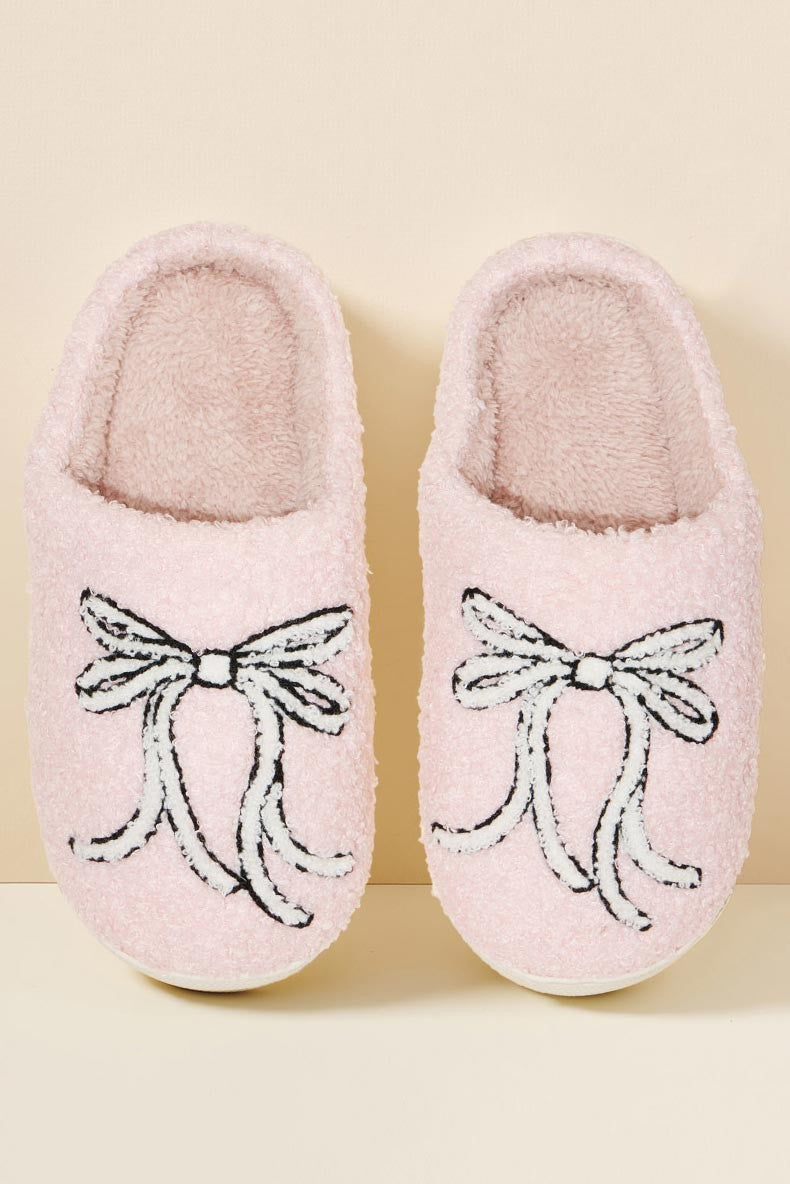 Bow Slippers