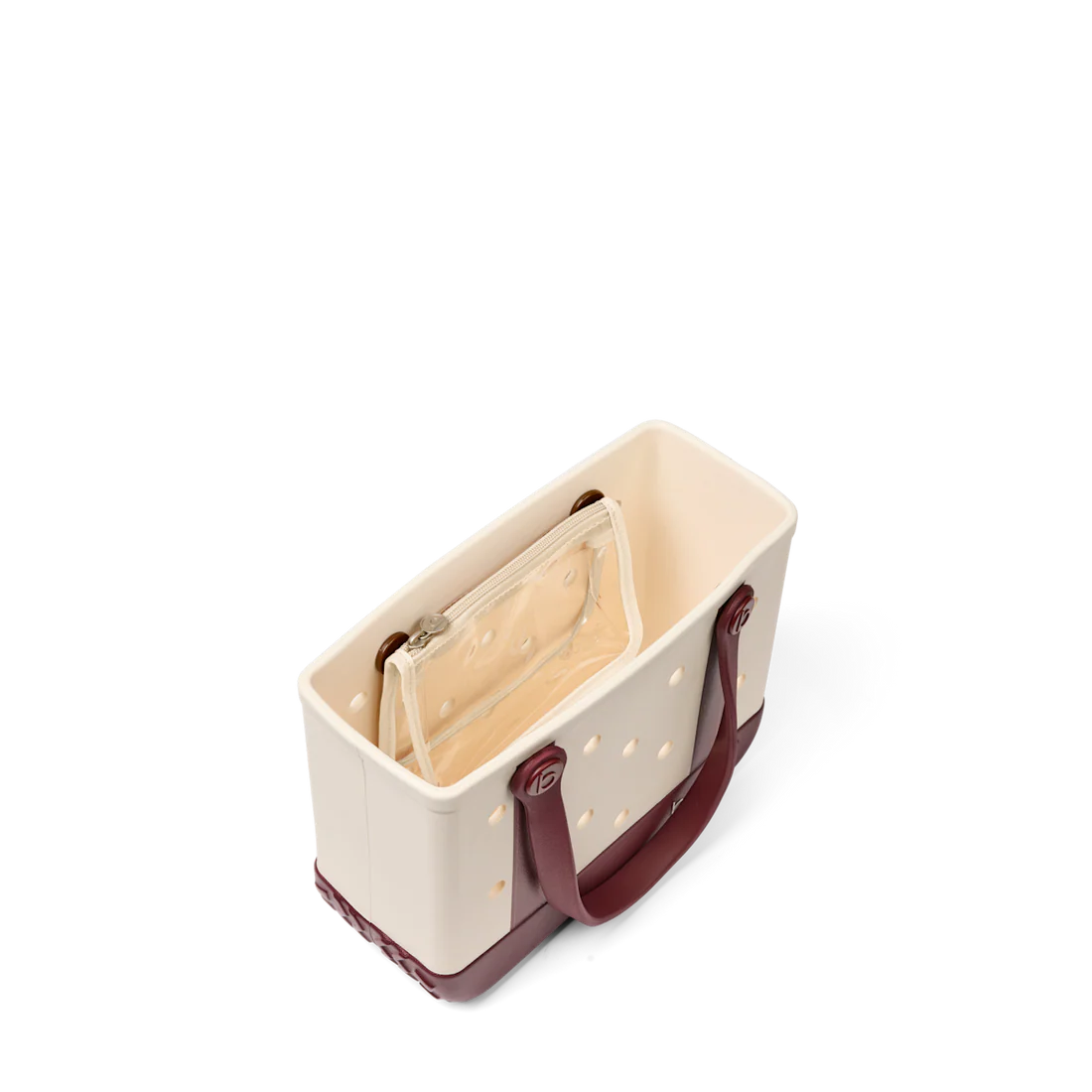 Bitty Bogg Bag in Color Crimson Crest