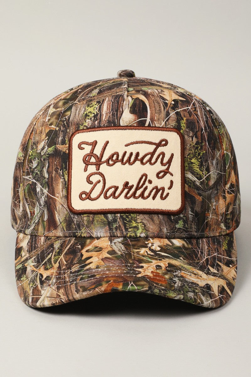 Howdy Darlin' Camo Hat