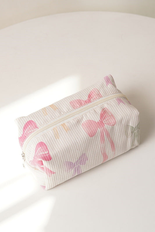 Multi Bowknot Cosmetic Bag