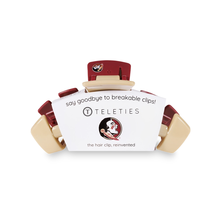 TELETIES Florida State Medium Hair Clip