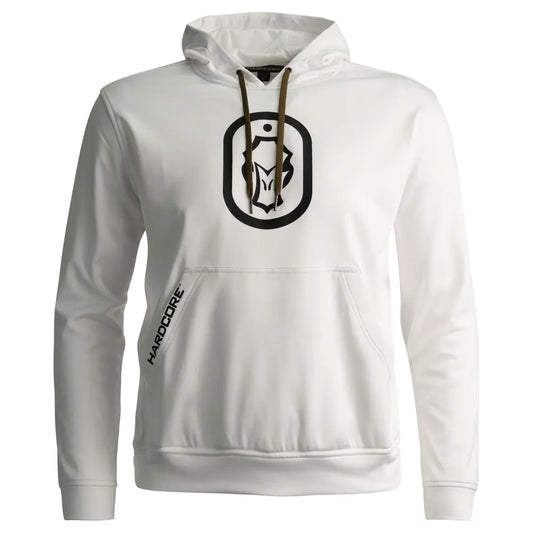 Hardcore Waterfowl Logo Hoodie White