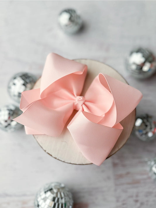 Light Pink 5.5" Hairbow
