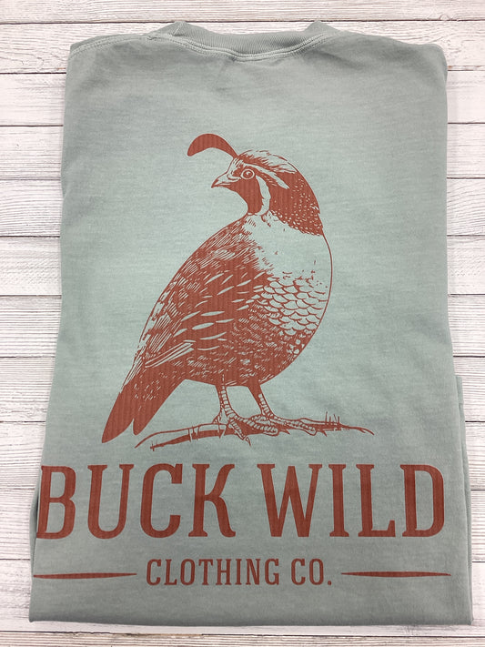 Buck Wild Quail Tee
