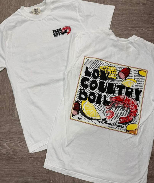 Pine Empire Low Country Boil Tee Artist Drawn