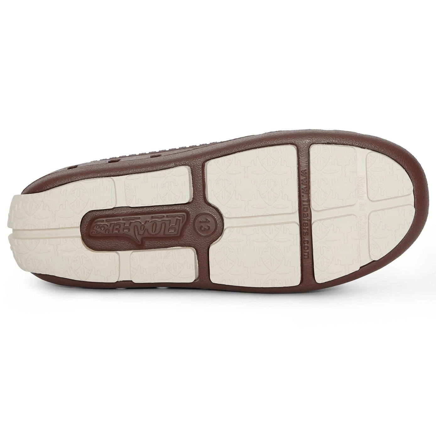 Floafers Prodigy Driver Shoes Driftwood Brown