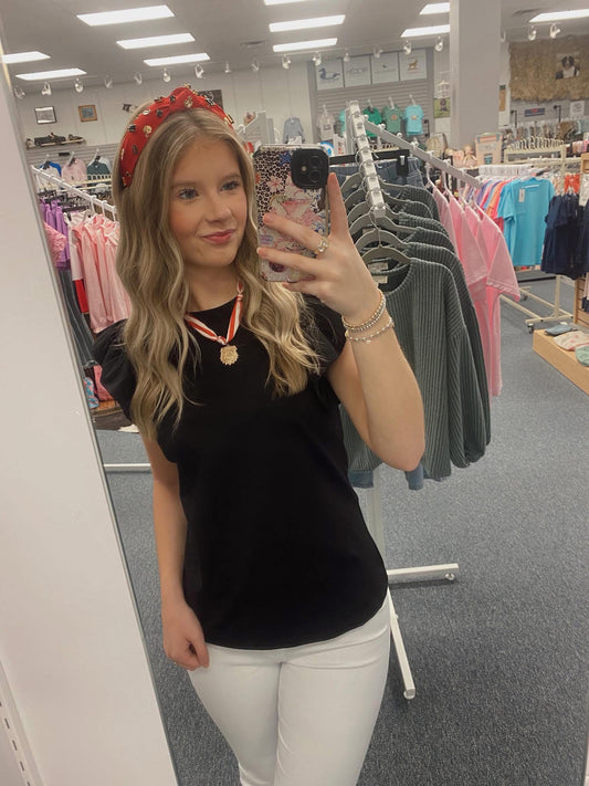 Victory Headband Red & Black Football