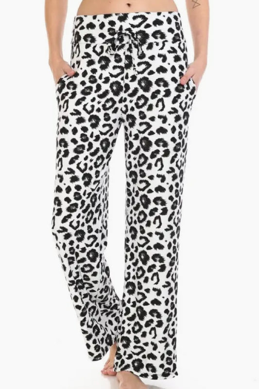 Women’s Buttery Soft Leopard Pajama Pants