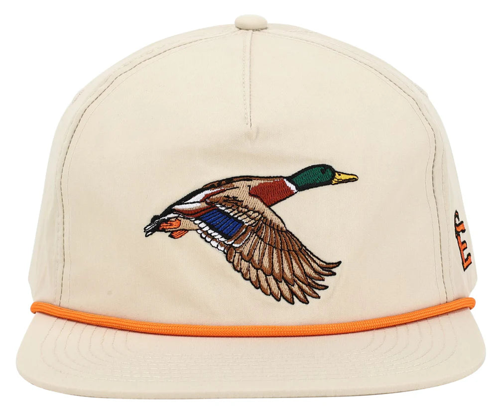 Embry Cream Mallard Rope Hat