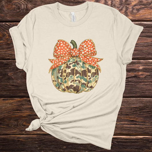 Camo Pumpkin Tee