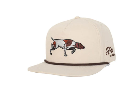 American Flyway Waterfowl Light Khaki Pointer Ripstop Rope Hat