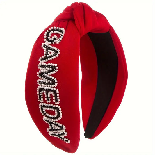 Red Gameday Headband