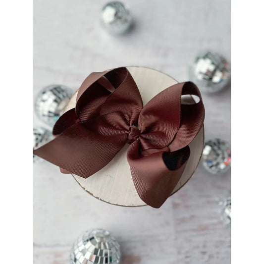 Chocolate 5.5 Hairbow