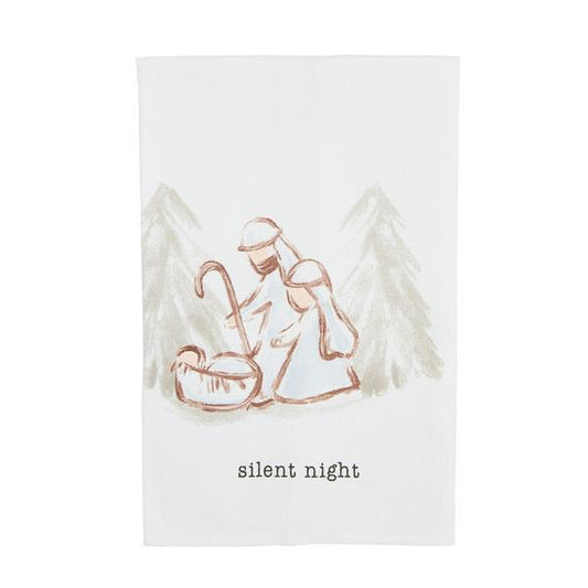 Silent Night Hand Towel