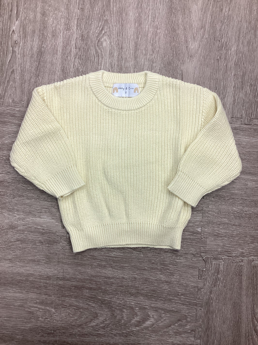 Girls Yellow Sweater