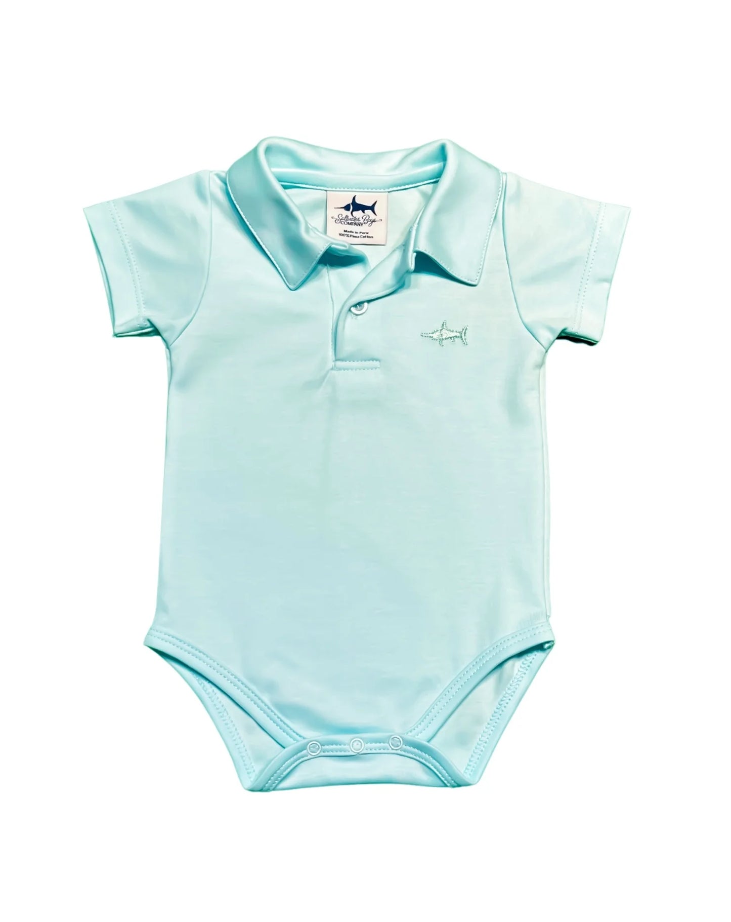 Saltwater Boys Polo Onesie