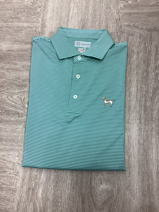 Cardinal Creek Lime/Silver/Teal Polo