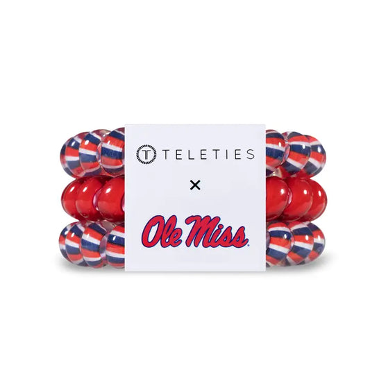 TELETIES Ole Miss Hair Ties