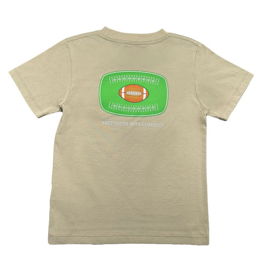 Saltwater Boys SS Football Tee