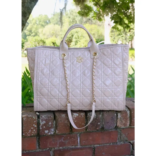 Melissa Tote Bag Nude Patent